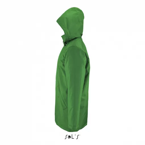 Uniszex kabát SOL S SO02109 Sol S Robyn - Jacket With padded Lining -XS, Kelly Green