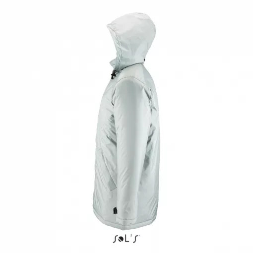 Uniszex kabát SOL S SO02109 Sol S Robyn - Jacket With padded Lining -L, Metal Grey