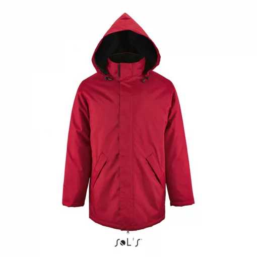 Uniszex kabát SOL S SO02109 Sol S Robyn - Jacket With padded Lining -4XL, Red