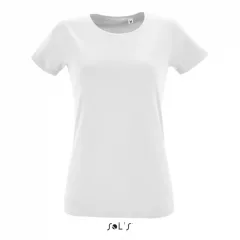 Női póló SOL S SO02758 Sol S Regent Fit Women - Környakú Testhezálló póló -2XL, White