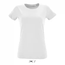 Női póló SOL S SO02758 Sol S Regent Fit Women - Környakú Testhezálló póló -XL, White