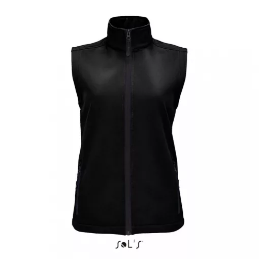 Női SOL S SO02888 Sol S Race Bw Women - Softshell Bodywarmer -2XL, Black