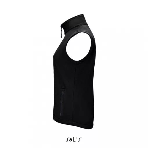 Női SOL S SO02888 Sol S Race Bw Women - Softshell Bodywarmer -2XL, Black