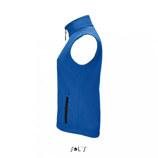 Női SOL S SO02888 Sol S Race Bw Women - Softshell Bodywarmer -2XL, Royal Blue