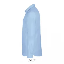 Férfi ing SOL S SO02920 Sol S Boston Fit - Long Sleeve Oxford Men S Shirt -S, Sky Blue