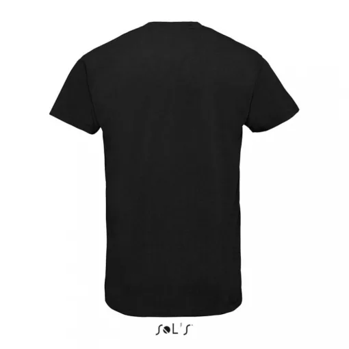 Férfi póló SOL S SO02940 Sol S Imperial v Men - v-nyakú póló -M, Deep Black