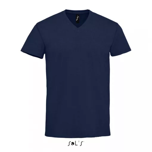 Férfi póló SOL S SO02940 Sol S Imperial v Men - v-nyakú póló -3XL, French Navy