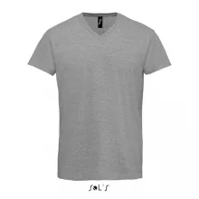 Férfi póló SOL S SO02940 Sol S Imperial v Men - v-nyakú póló -XL, Grey Melange