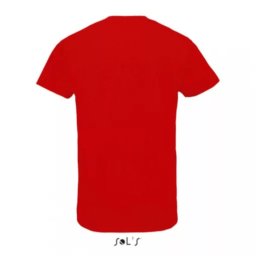 Férfi póló SOL S SO02940 Sol S Imperial v Men - v-nyakú póló -2XL, Red