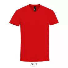 Férfi póló SOL S SO02940 Sol S Imperial v Men - v-nyakú póló -3XL, Red