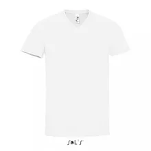 Férfi póló SOL S SO02940 Sol S Imperial v Men - v-nyakú póló -3XL, White