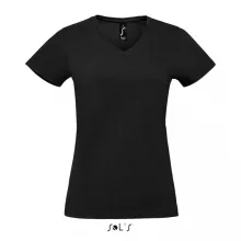 Női póló SOL S SO02941 Sol S Imperial v Women - v-nyakú póló -L, Deep Black