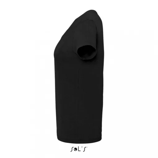 Női póló SOL S SO02941 Sol S Imperial v Women - v-nyakú póló -L, Deep Black