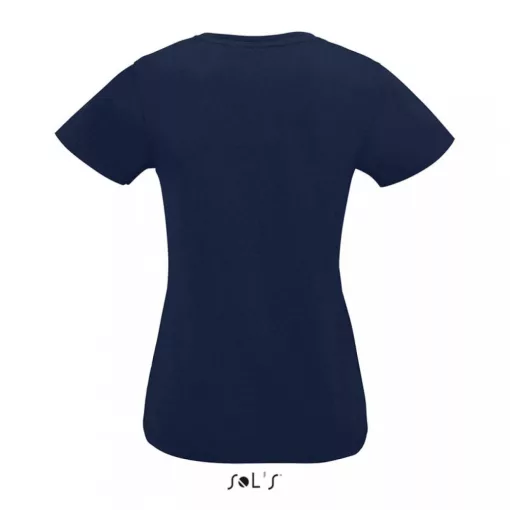 Női póló SOL S SO02941 Sol S Imperial v Women - v-nyakú póló -L, French Navy