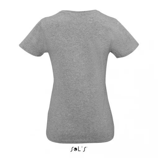 Női póló SOL S SO02941 Sol S Imperial v Women - v-nyakú póló -2XL, Grey Melange