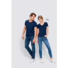 Női póló SOL S SO02941 Sol S Imperial v Women - v-nyakú póló -L, Grey Melange