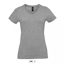 Női póló SOL S SO02941 Sol S Imperial v Women - v-nyakú póló -L, Grey Melange