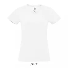 Női póló SOL S SO02941 Sol S Imperial v Women - v-nyakú póló -S, White