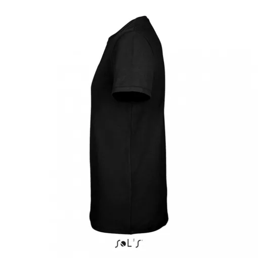 Férfi póló SOL S SO02945 Sol S Millenium Men - Környakú póló -M, Deep Black