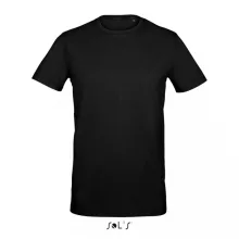 Férfi póló SOL S SO02945 Sol S Millenium Men - Környakú póló -XL, Deep Black