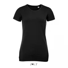 Női póló SOL S SO02946 Sol S Millenium Women - Környakú póló -2XL, Deep Black