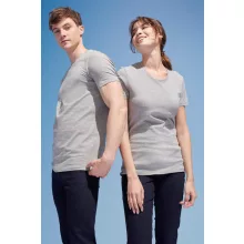 Női póló SOL S SO02946 Sol S Millenium Women - Környakú póló -XL, Deep Black