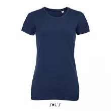 Női póló SOL S SO02946 Sol S Millenium Women - Környakú póló -L, French Navy