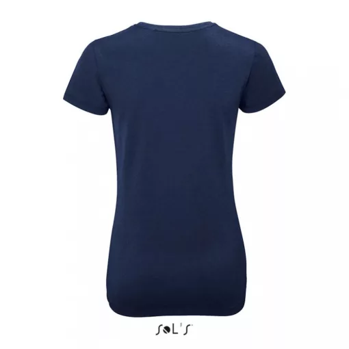 Női póló SOL S SO02946 Sol S Millenium Women - Környakú póló -S, French Navy