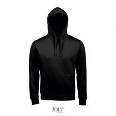 Uniszex kapucnis pulóver SOL S SO02991 Sol S Spencer - Hooded Sweatshirt -2XL, Black