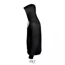 Uniszex kapucnis pulóver SOL S SO02991 Sol S Spencer - Hooded Sweatshirt -L, Black