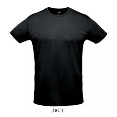 Uniszex póló SOL S SO02995 Sol S Sprint - Sport T-Shirt -L, Black