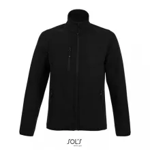 Női kabát SOL S SO03107 Sol S Radian Women - Softshell Zip Jacket -2XL, Black