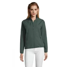 Női kabát SOL S SO03107 Sol S Radian Women - Softshell Zip Jacket -M, Black