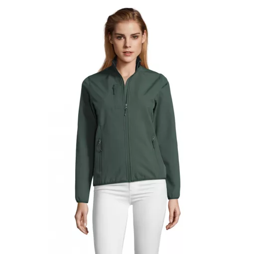 Női kabát SOL S SO03107 Sol S Radian Women - Softshell Zip Jacket -M, Black