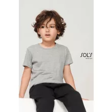 Gyerek póló SOL S SO03580 Sol S Crusader Kids - Round-neck Fitted Jersey T-Shirt -4A, 