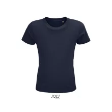Gyerek póló SOL S SO03580 Sol S Crusader Kids - Round-neck Fitted Jersey T-Shirt -8A, 