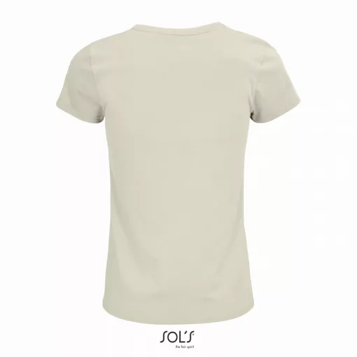 Női póló SOL S SO03581 Sol S Crusader Women - Round-neck Fitted Jersey T-Shirt -XL, Na