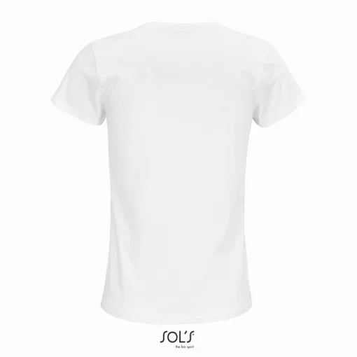 Női póló SOL S SO03581 Sol S Crusader Women - Round-neck Fitted Jersey T-Shirt -M, Whi