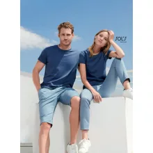 Férfi póló SOL S SO03582 Sol S Crusader Men - Round-neck Fitted Jersey T-Shirt -4XL, D