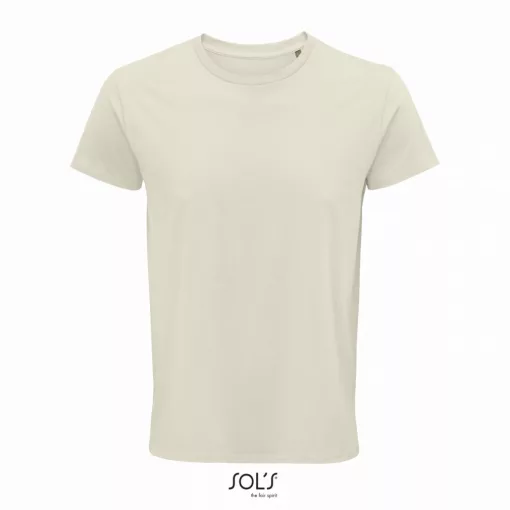 Férfi póló SOL S SO03582 Sol S Crusader Men - Round-neck Fitted Jersey T-Shirt -L, Nat