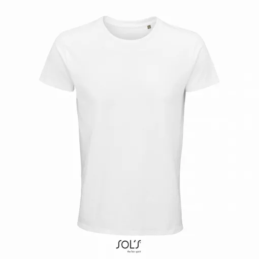 Férfi póló SOL S SO03582 Sol S Crusader Men - Round-neck Fitted Jersey T-Shirt -S, Whi