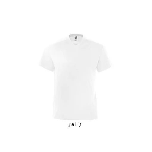 Férfi póló SOL S SO11150 Sol S victory - v-nyakú póló -XL, White