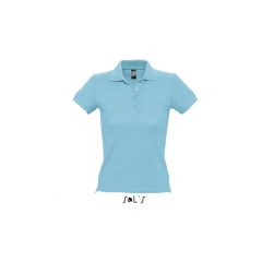 Női galléros póló SOL S SO11310 Sol S people - Women S polo Shirt -M, Atoll Blue