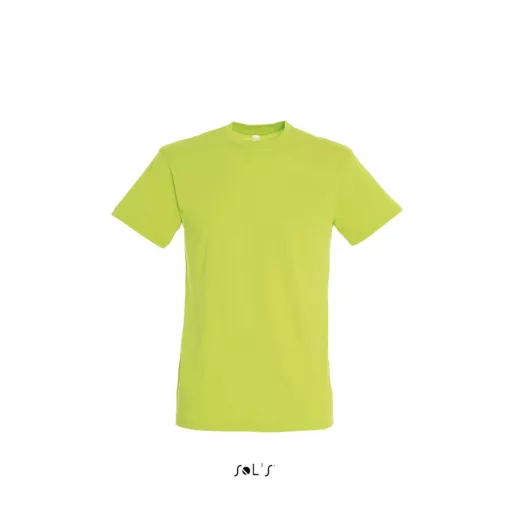 Uniszex póló SOL S SO11380 Sol S Regent - Környakú póló -M, Apple Green