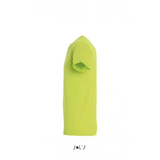 Uniszex póló SOL S SO11380 Sol S Regent - Környakú póló -S, Apple Green