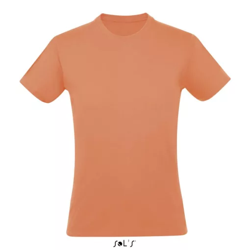 Uniszex póló SOL S SO11380 Sol S Regent - Környakú póló -2XL, Apricot