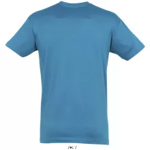 Uniszex póló SOL S SO11380 Sol S Regent - Környakú póló -L, Aqua