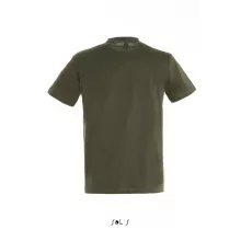Uniszex póló SOL S SO11380 Sol S Regent - Környakú póló -L, Army