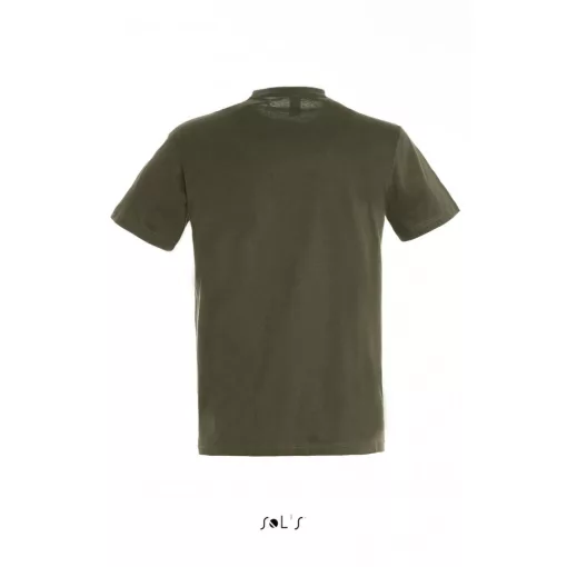 Uniszex póló SOL S SO11380 Sol S Regent - Környakú póló -L, Army