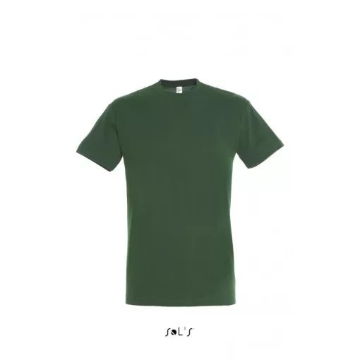 Uniszex póló SOL S SO11380 Sol S Regent - Környakú póló -M, Bottle Green